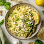 Fresh Spring Pasta Primavera with Feta