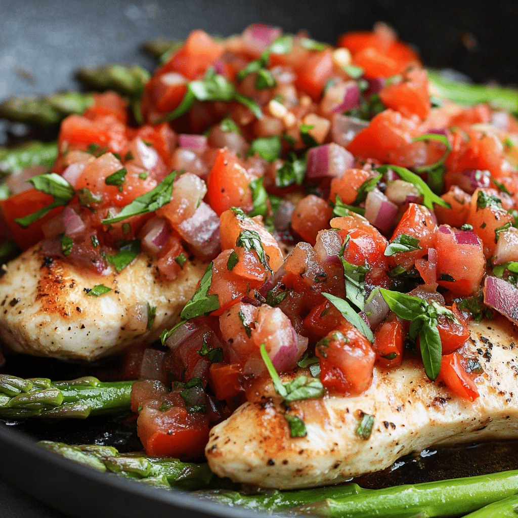 Easy Bruschetta Chicken