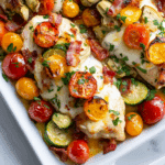 Baked Italian Chicken and Vegetables
