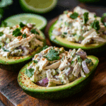 Chicken Salad Stuffed Avocado
