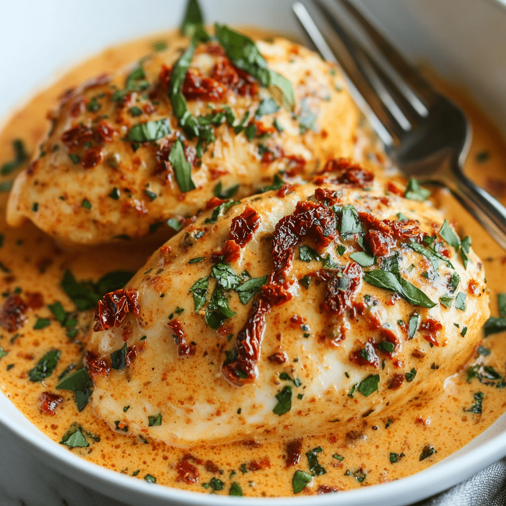 Marry Me Chicken (Chicken in a Sun-Dried Tomato Cream Sauce)