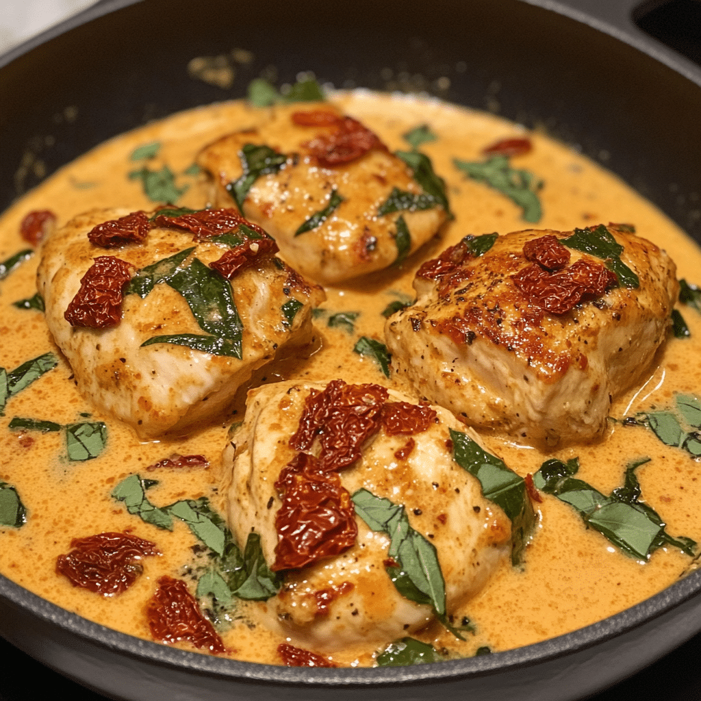 Marry Me Chicken (Chicken in a Sun-Dried Tomato Cream Sauce)