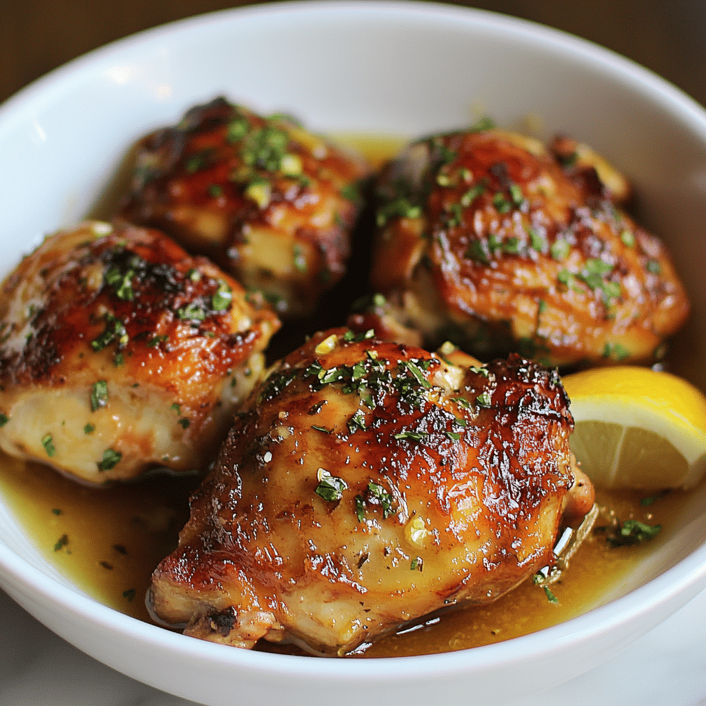 Lemon Chicken Recipe (with Lemon Butter Sauce)
