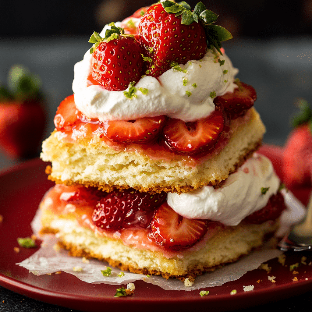 Homemade Strawberry Shortcake Recipe