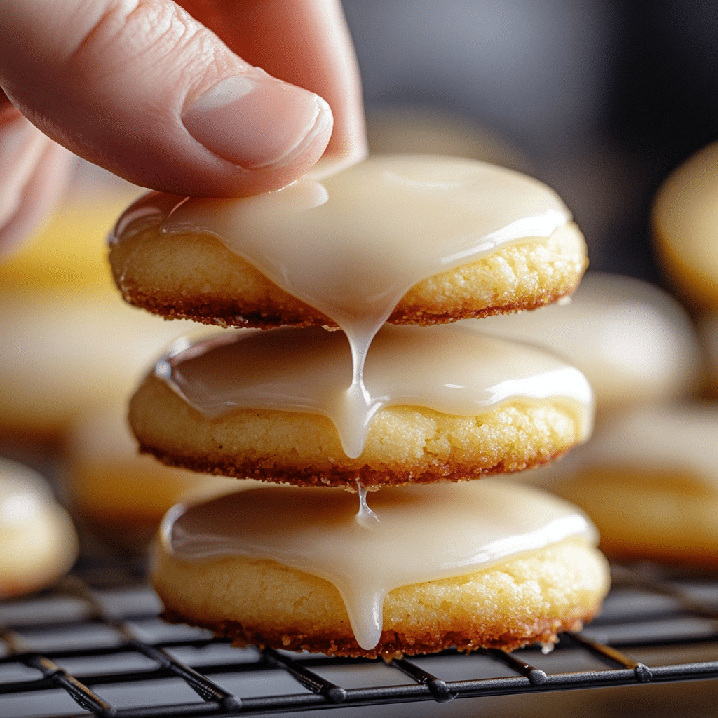 Easy Glazed Lemon Cookies Recipe (Soft and Chewy)