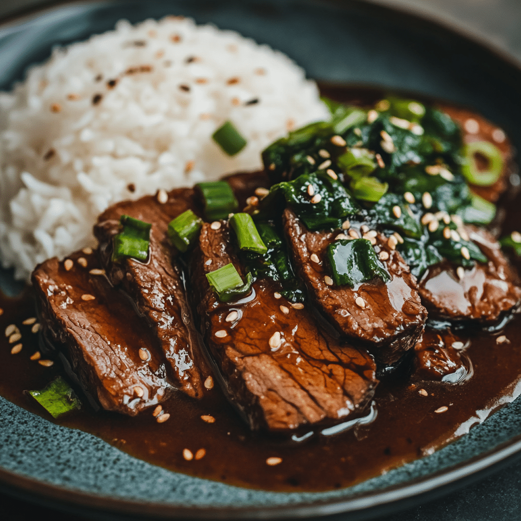 Maple Ginger Beef