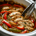 Slow Cooker Chicken Fajitas