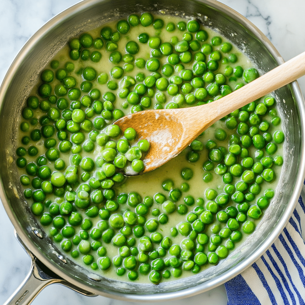 Easy Creamed Peas