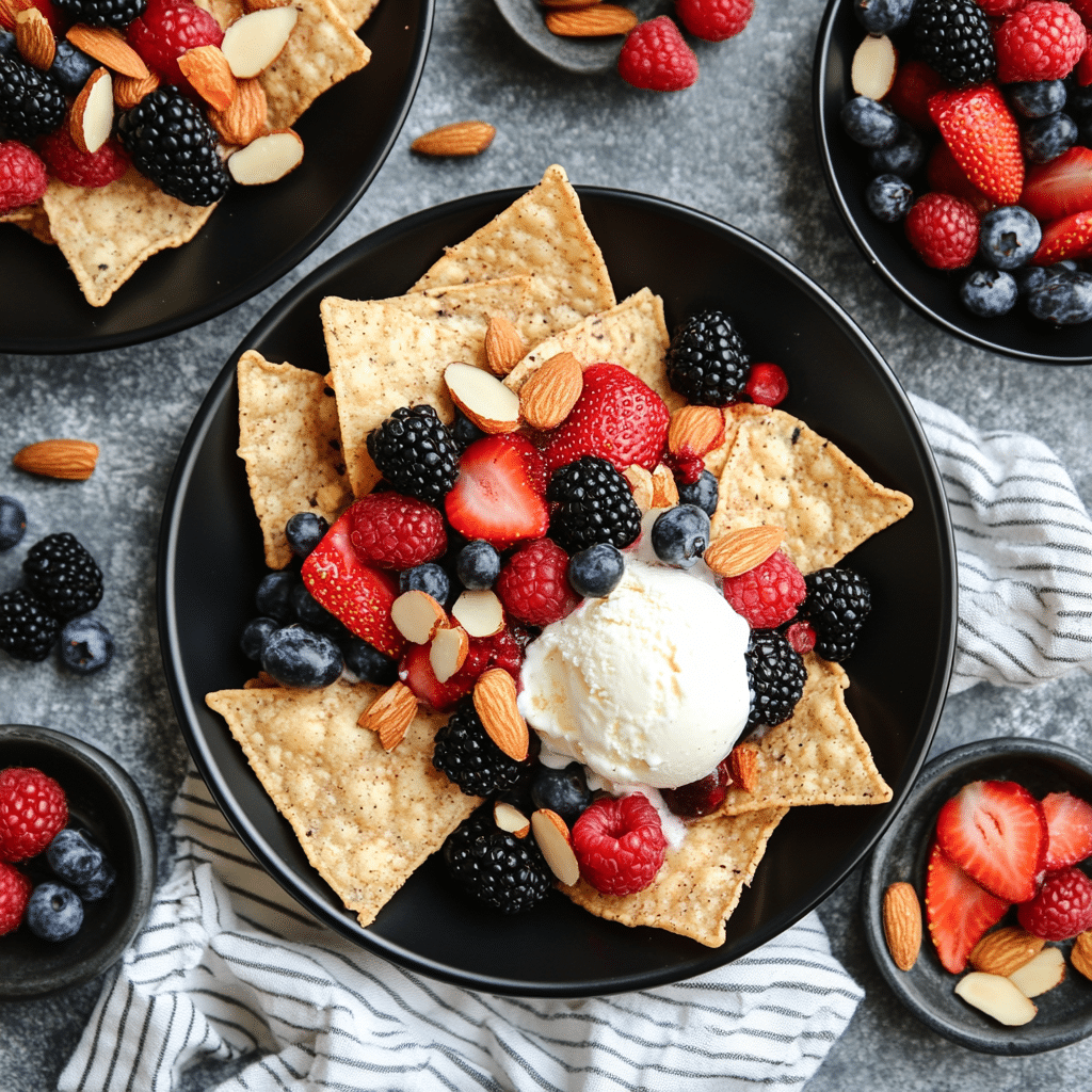 Easy Dessert Nachos