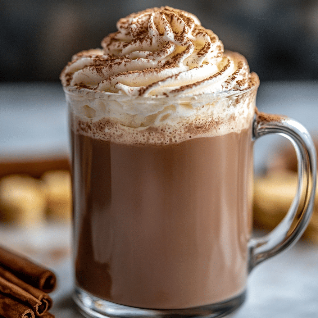 Instant Gingerbread Hot Chocolate