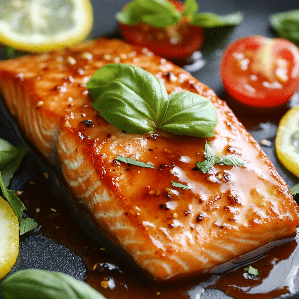 Harissa Baked Salmon
