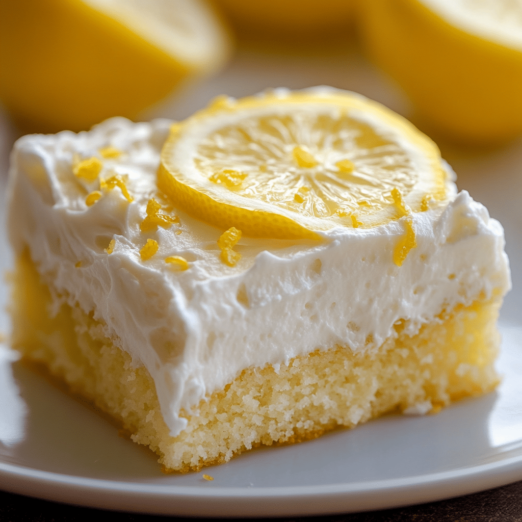 Lemon Sheet Cake