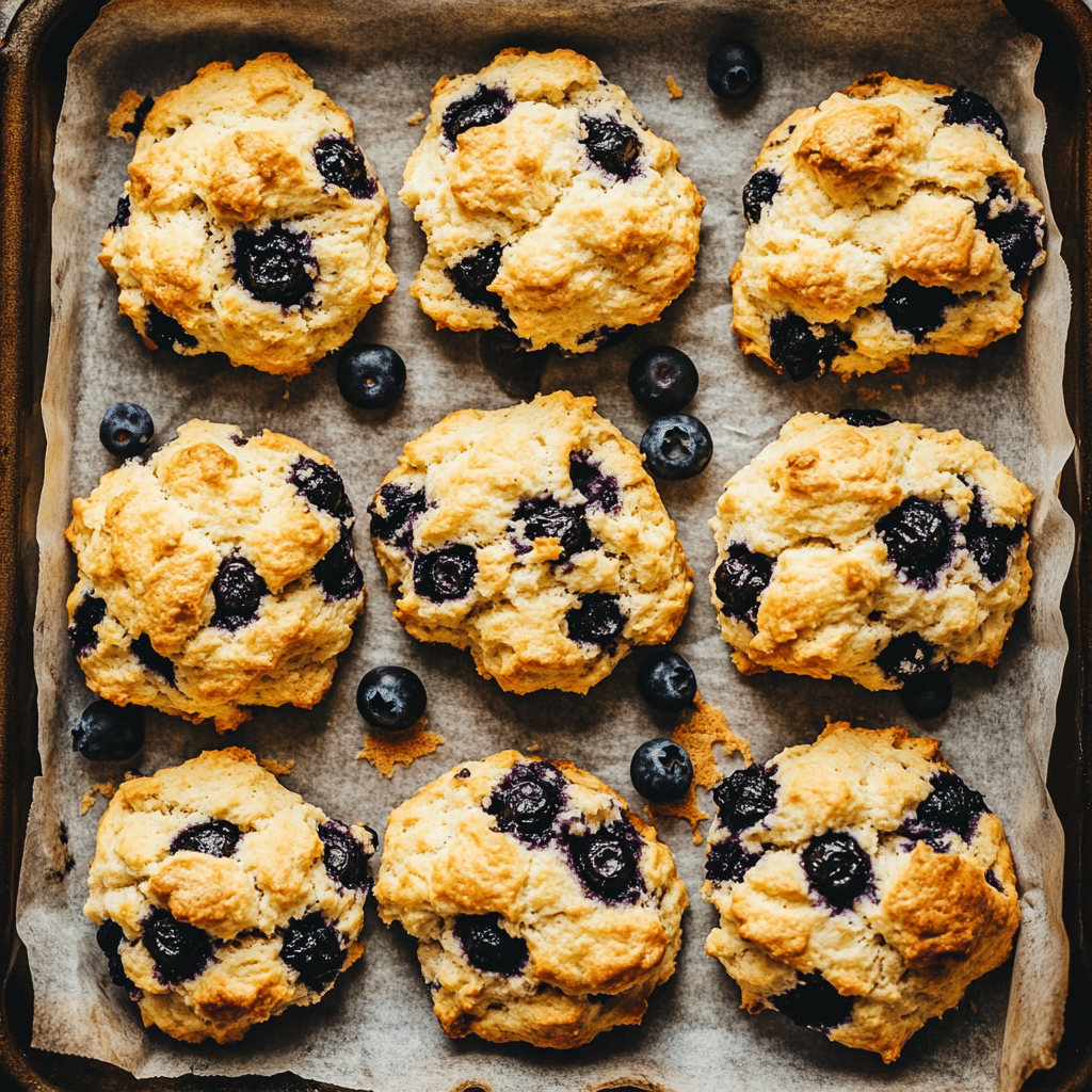 Buttermilk Blueberry Scones