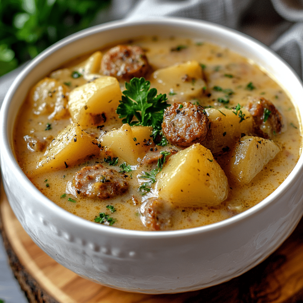 Kielbasa Potato Soup