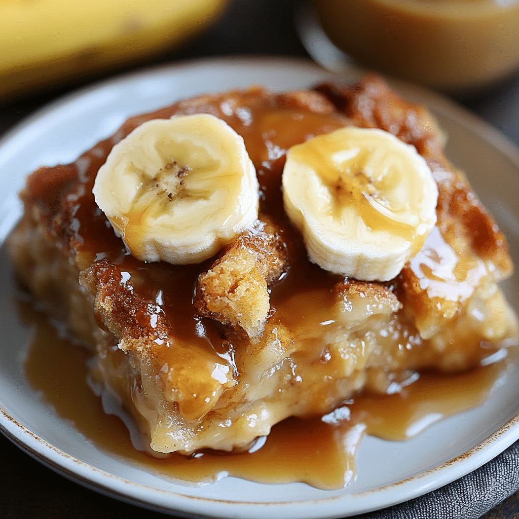 Banana Bread Pudding