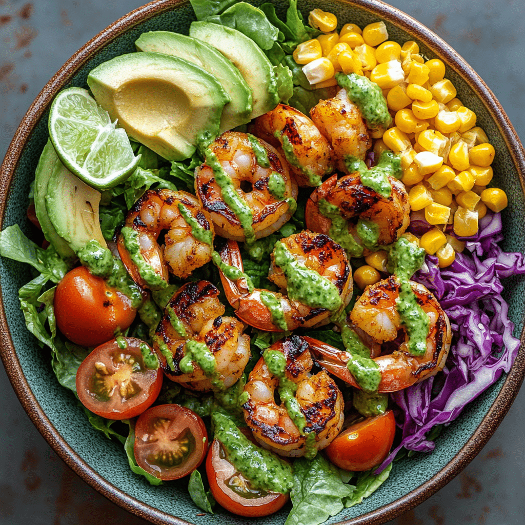 Shrimp Taco Salad
