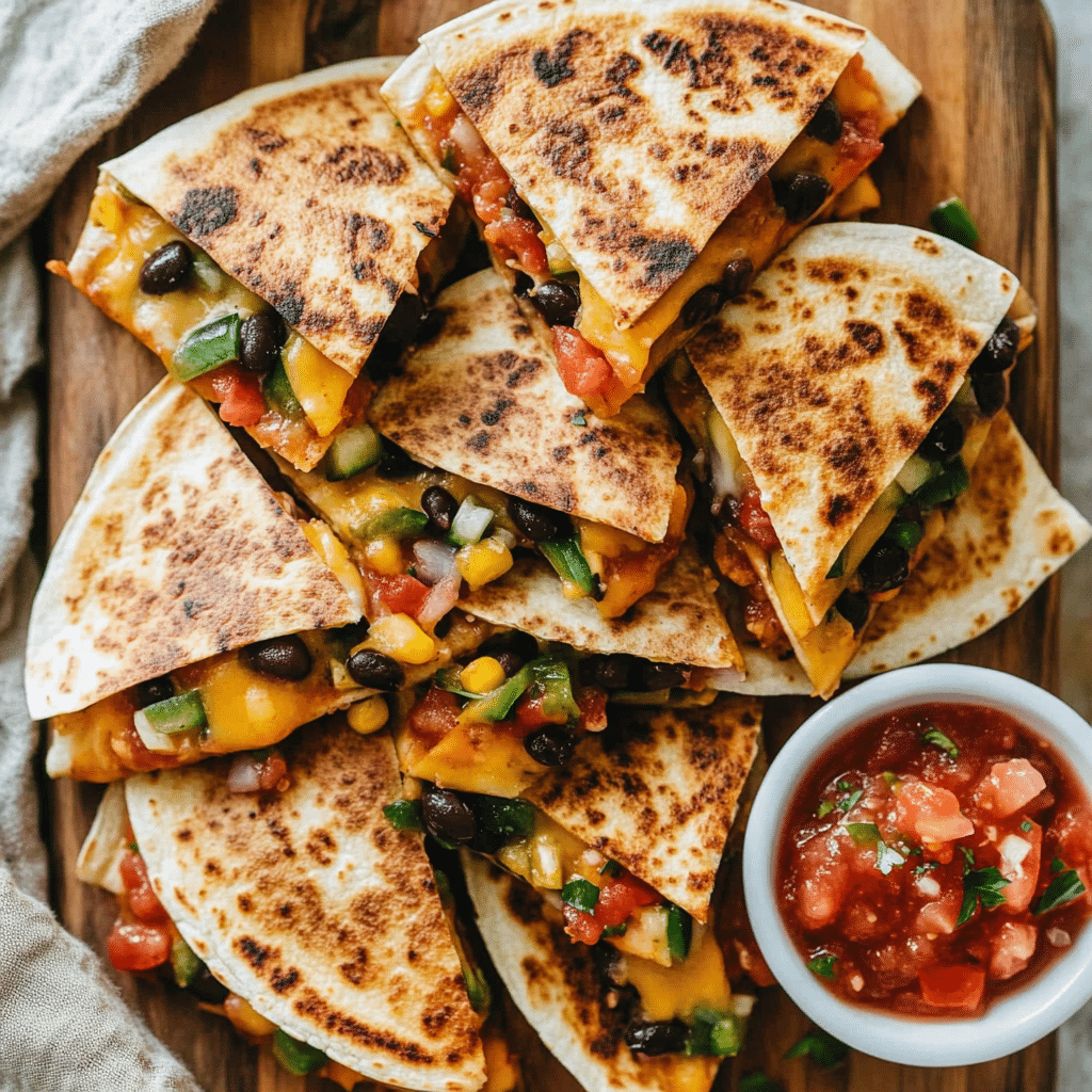 Vegetarian Quesadillas