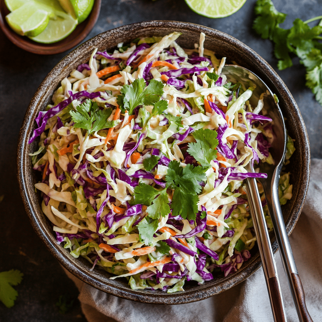 Cilantro Lime Slaw