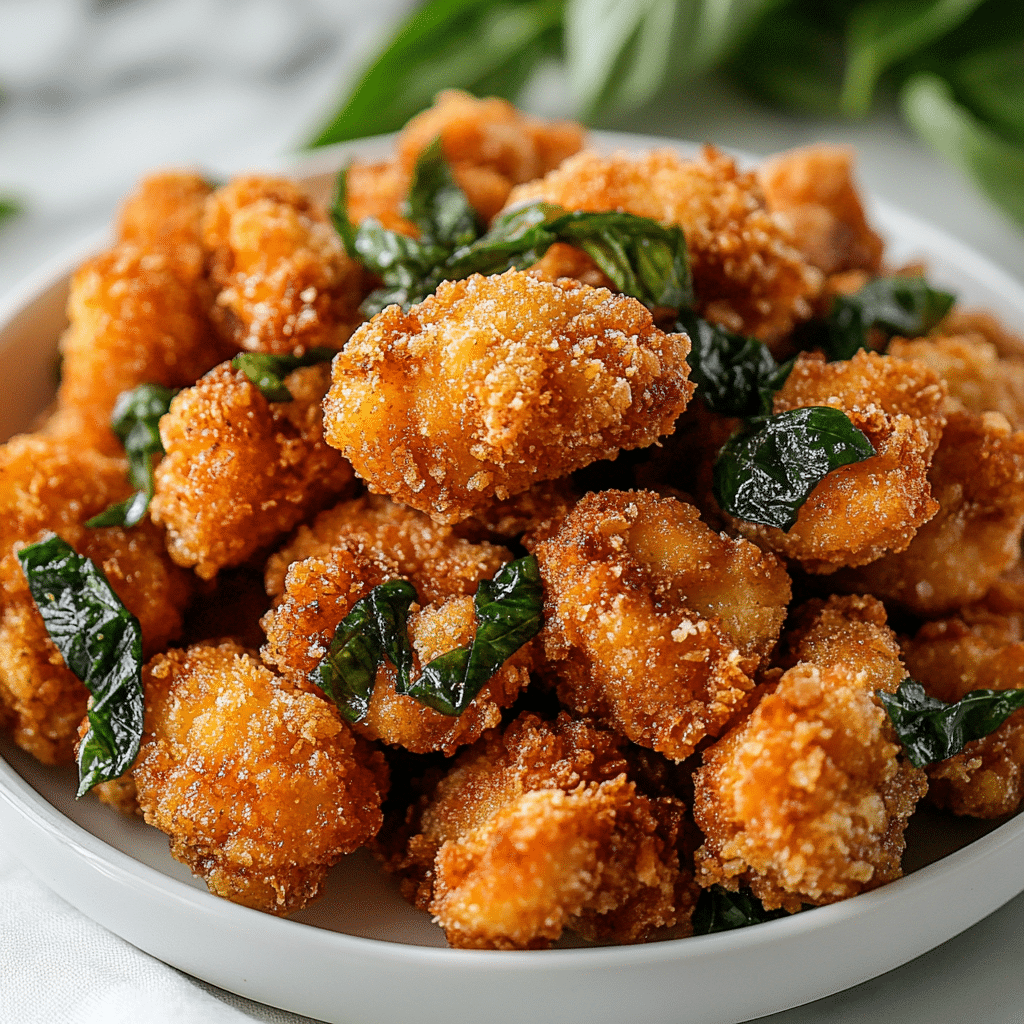 Taiwanese Popcorn Chicken