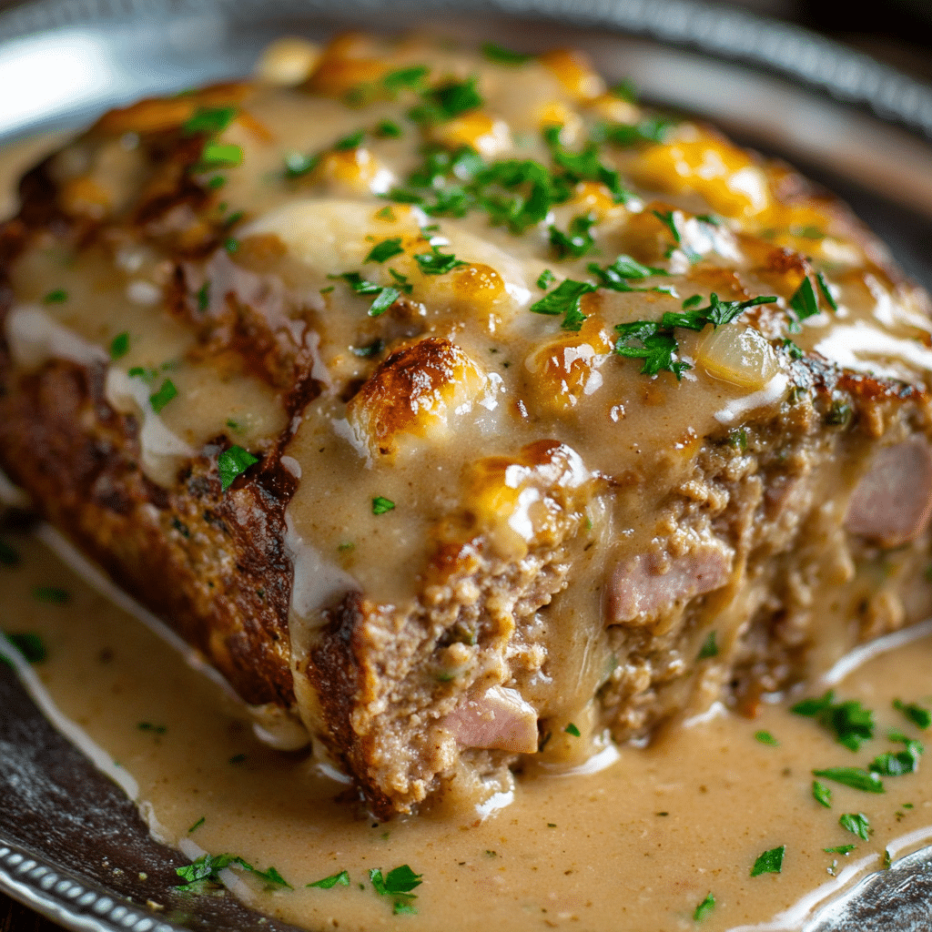 Chicken Cordon Bleu Meatloaf Recipe