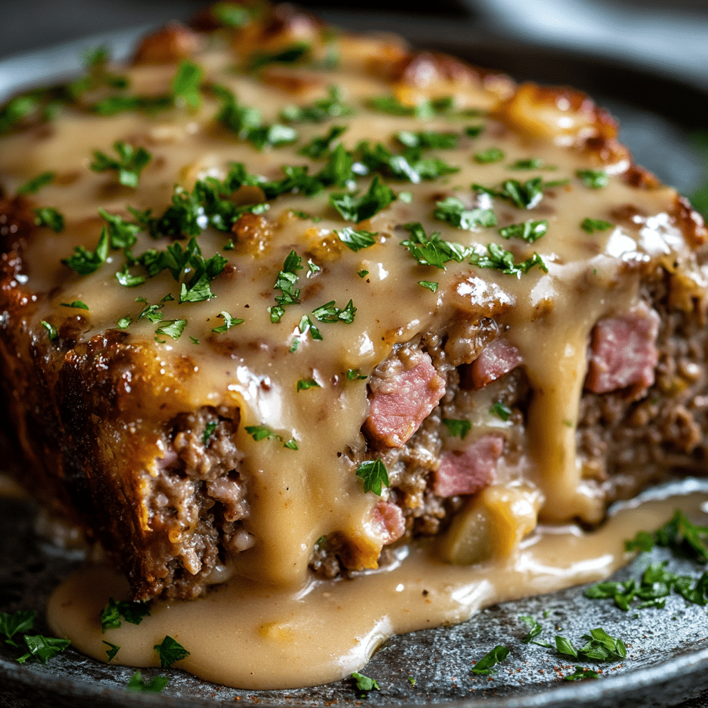 Chicken Cordon Bleu Meatloaf Recipe