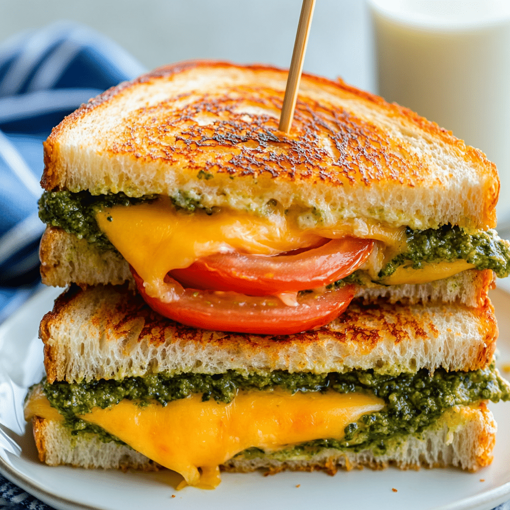 Pesto Grilled Cheese