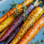 Honey Roasted Colorful Carrots