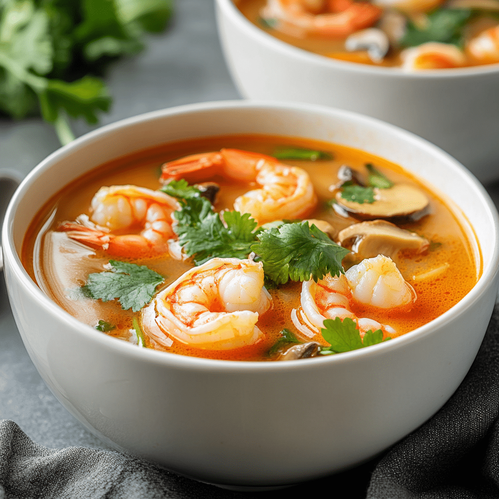 Thai Tom Yum Soup Recipe