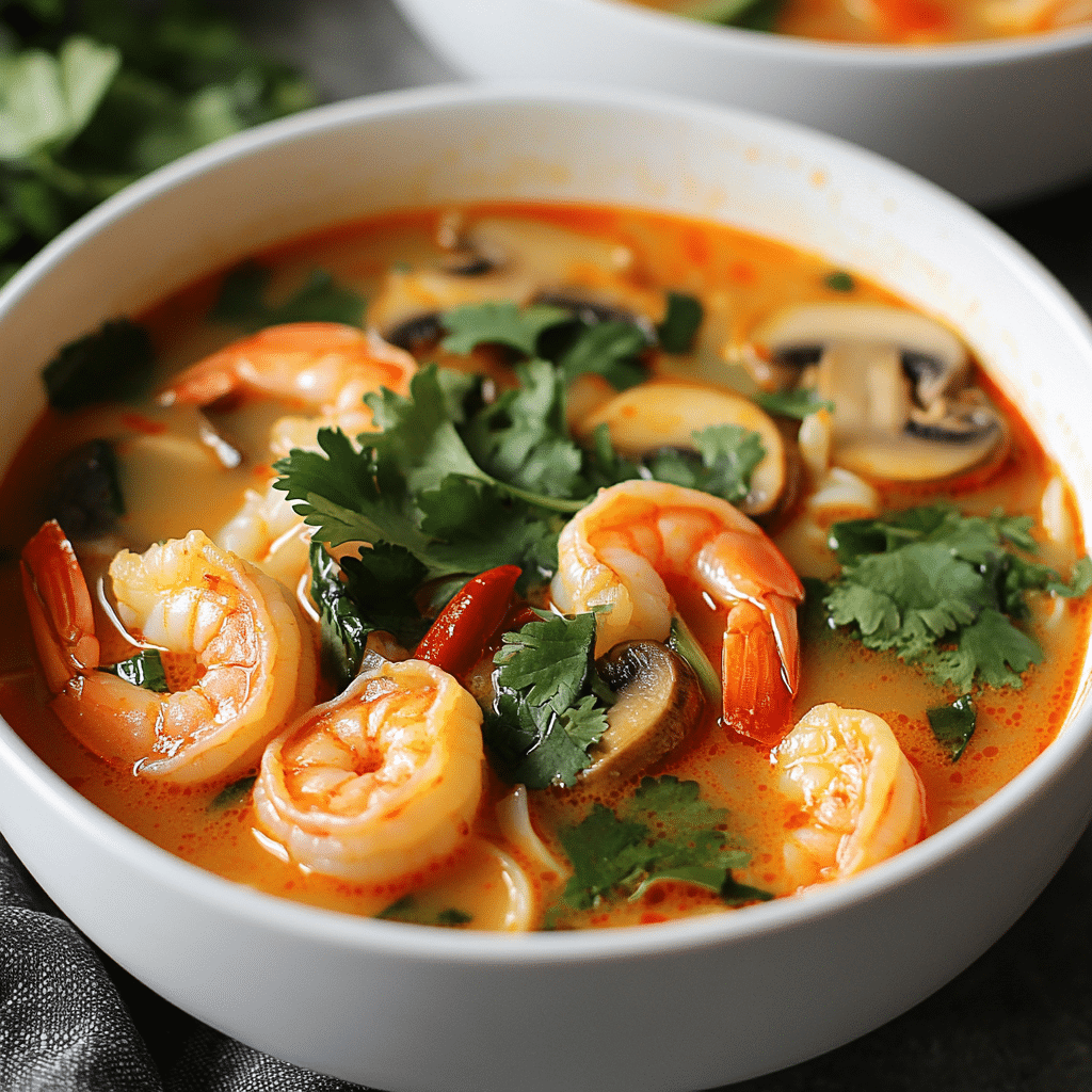 Thai Tom Yum Soup Recipe