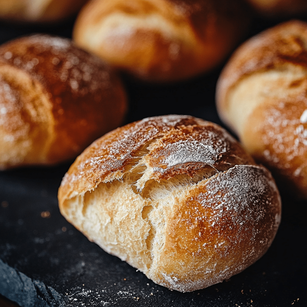 Quick Cottage Cheese Buns