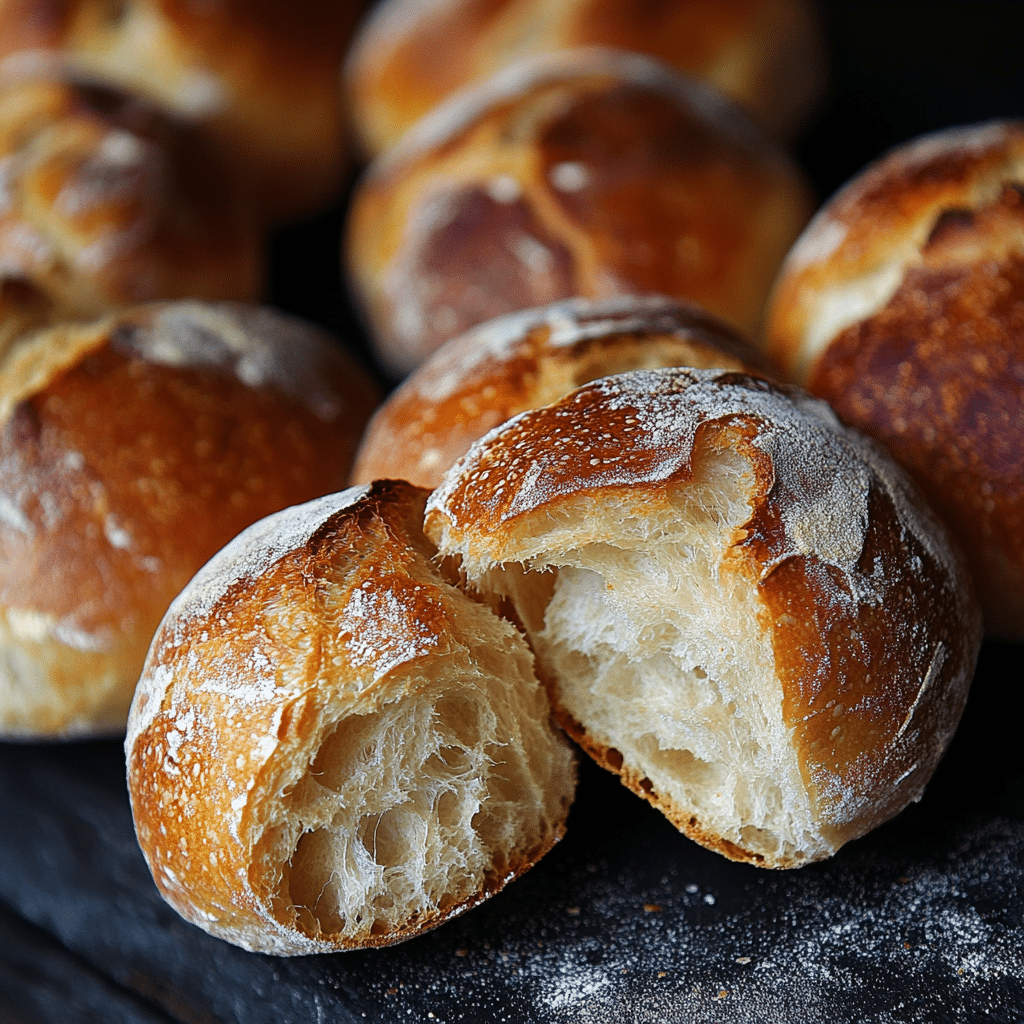 Quick Cottage Cheese Buns
