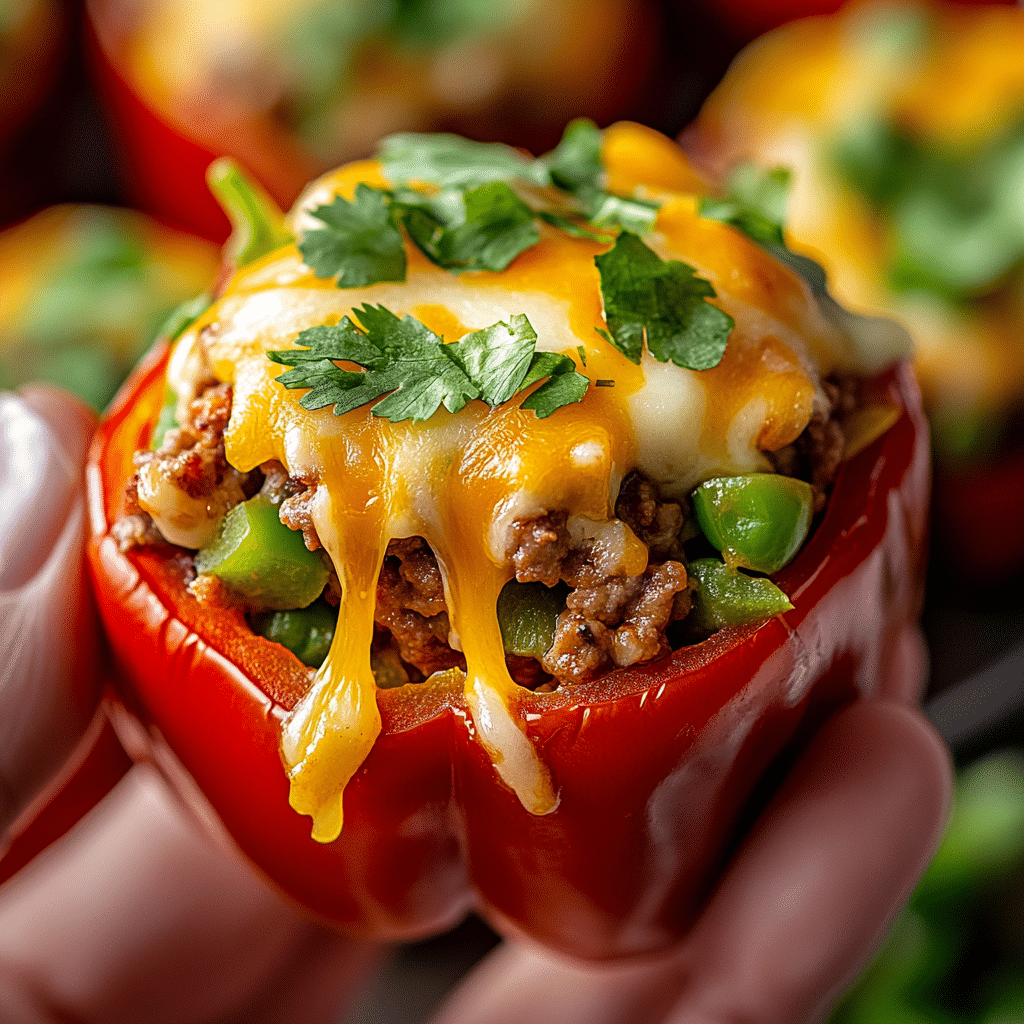Mini Pepper Nachos