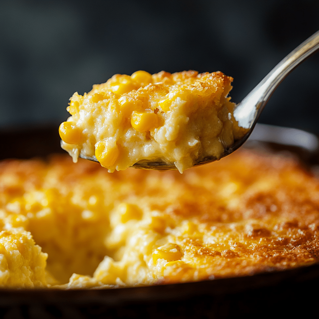 Sweet Corn Spoonbread Casserole