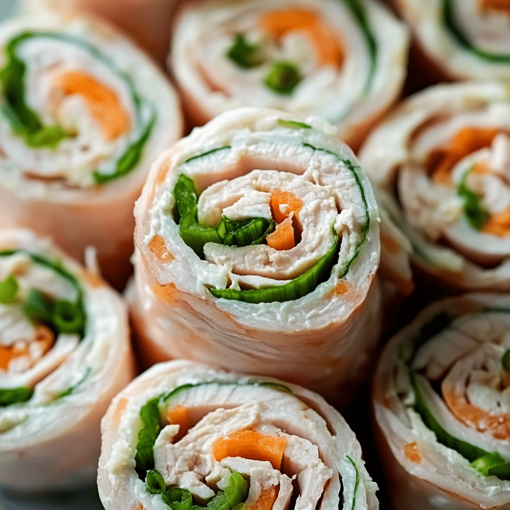 Ham Roll-Ups with Cream Cheese