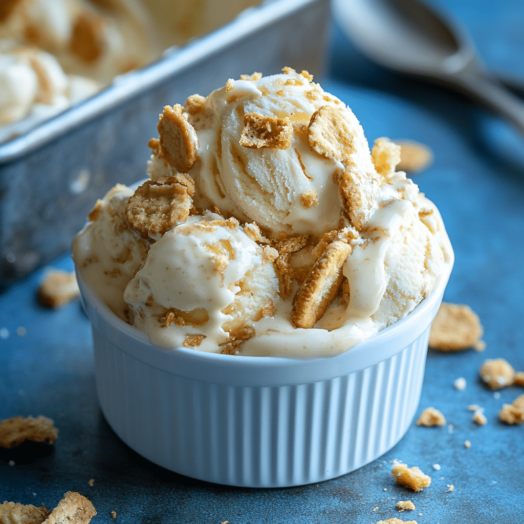 No Churn Banana Ice Cream