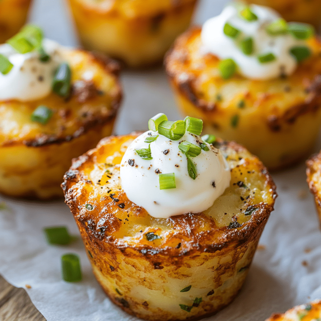 Mashed Potato Cups Recipe
