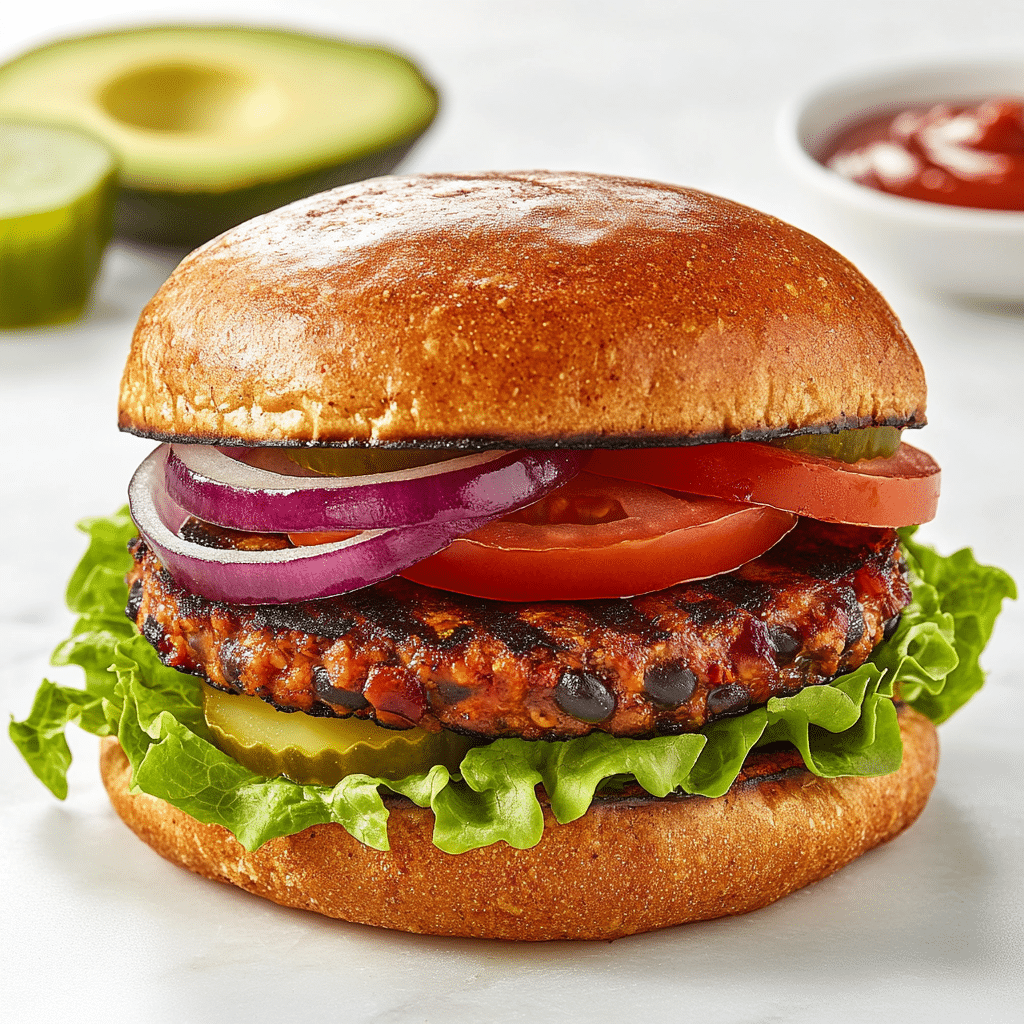 Vegan Black Bean Burger Recipe
