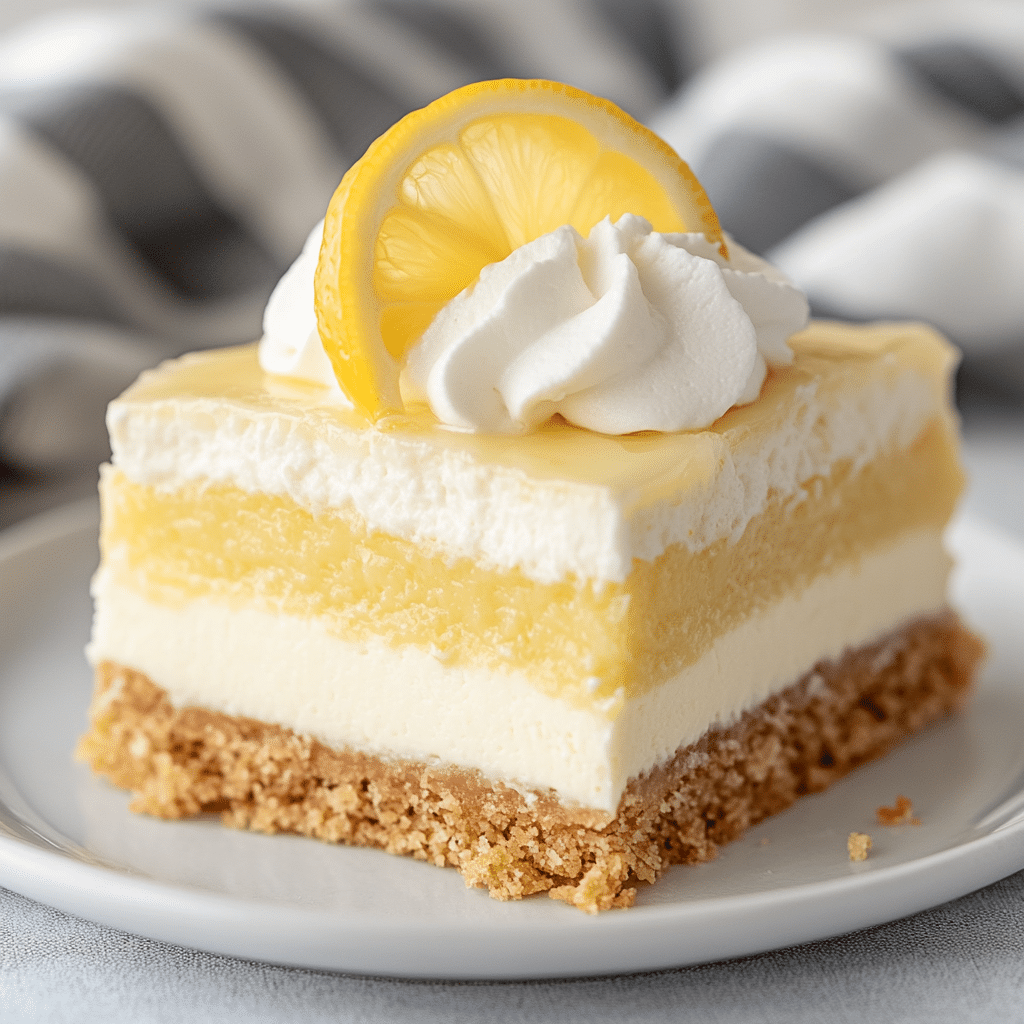 Lemon Lush Dessert