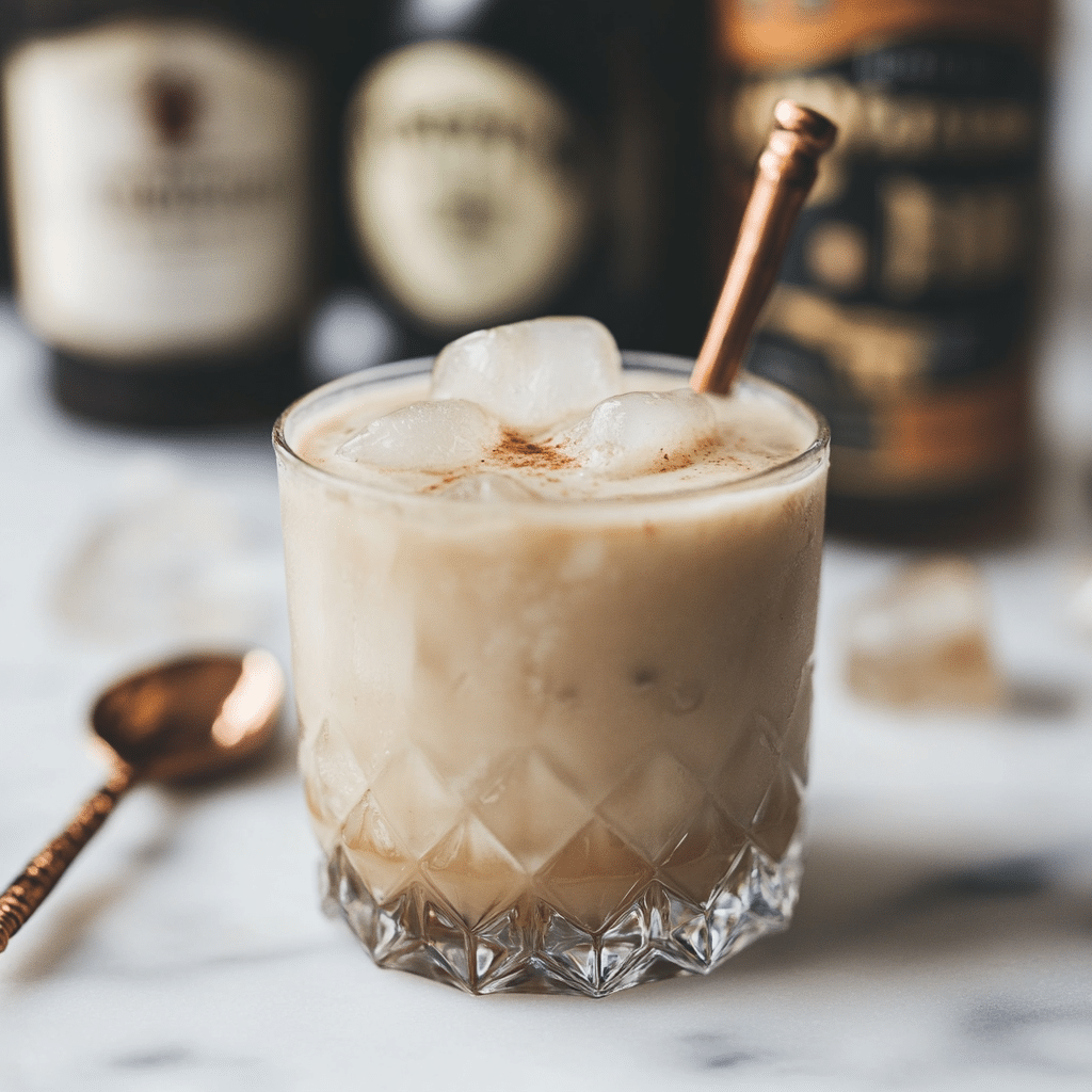 Creamy Root Beer Rum Cocktail