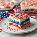 Red White And Blue Poke Cake