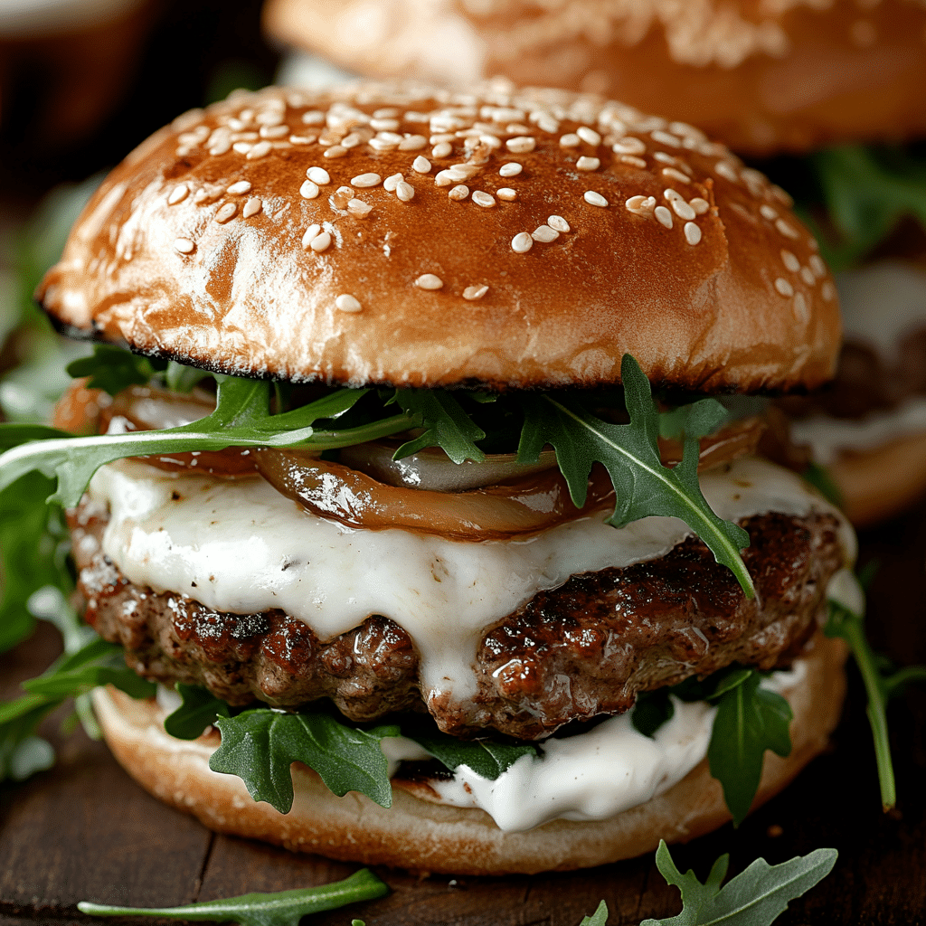 French Onion Burgers