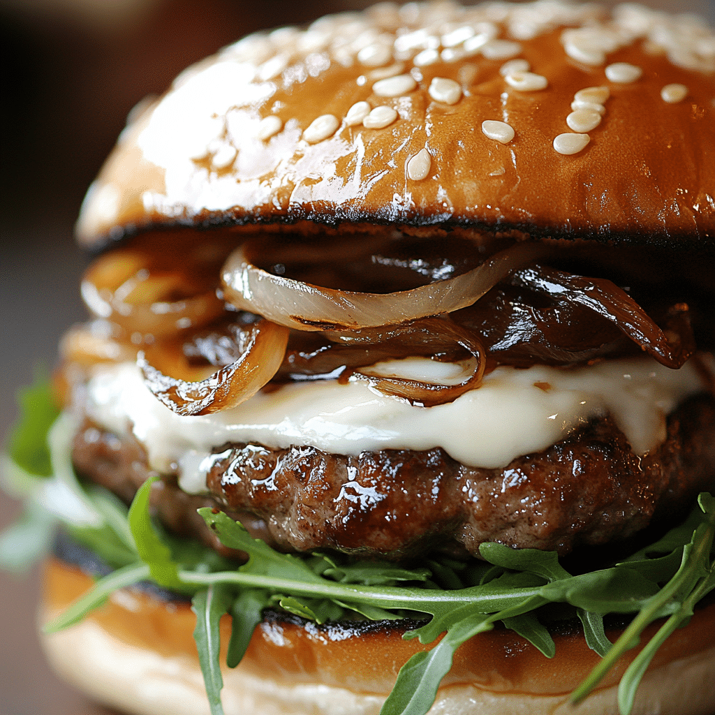 French Onion Burgers