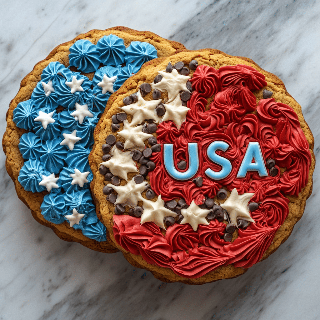 4th of July Cookie Cake