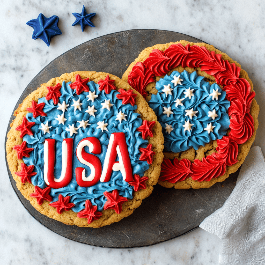 4th of July Cookie Cake