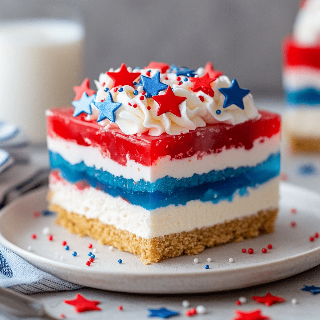 No Bake Berry Lush
