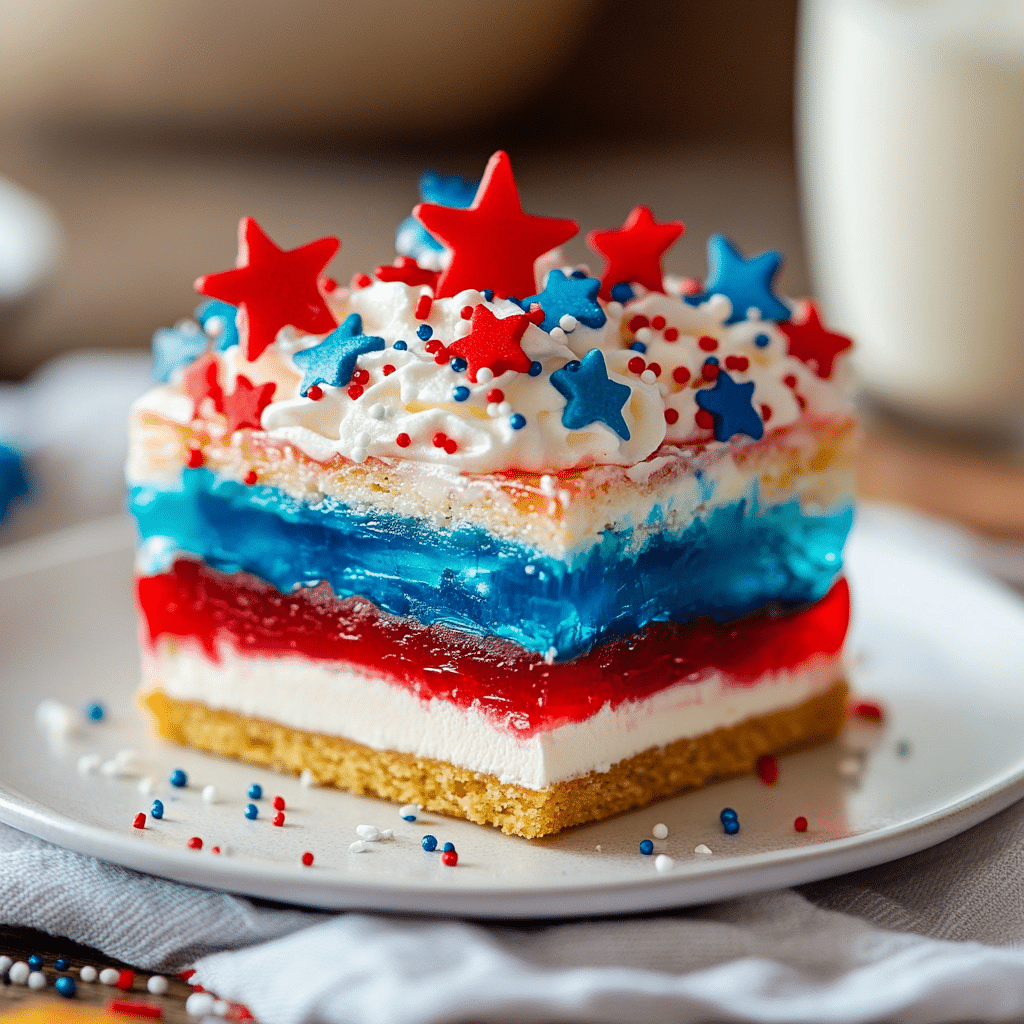 No Bake Berry Lush