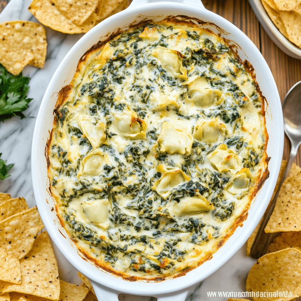Spinach and Artichoke Dip Recipe