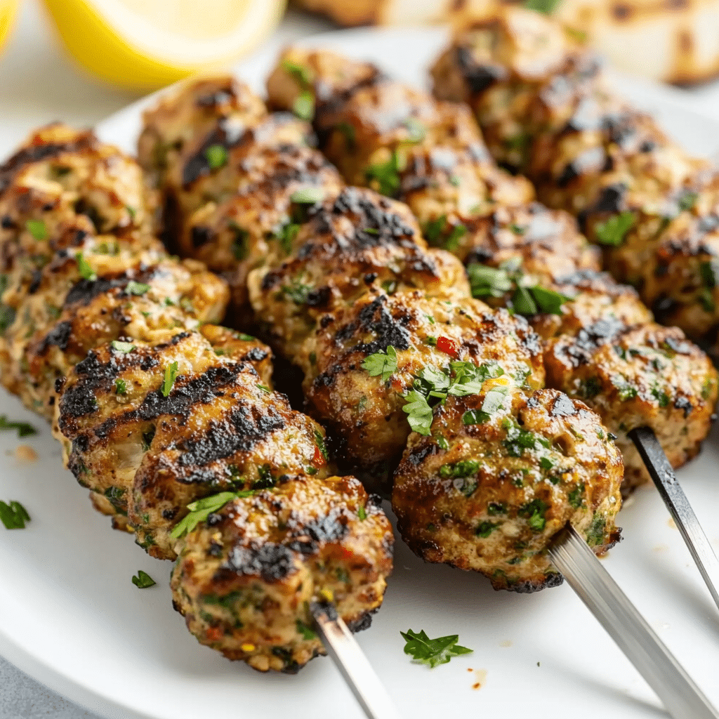 Grilled Chicken Kafta