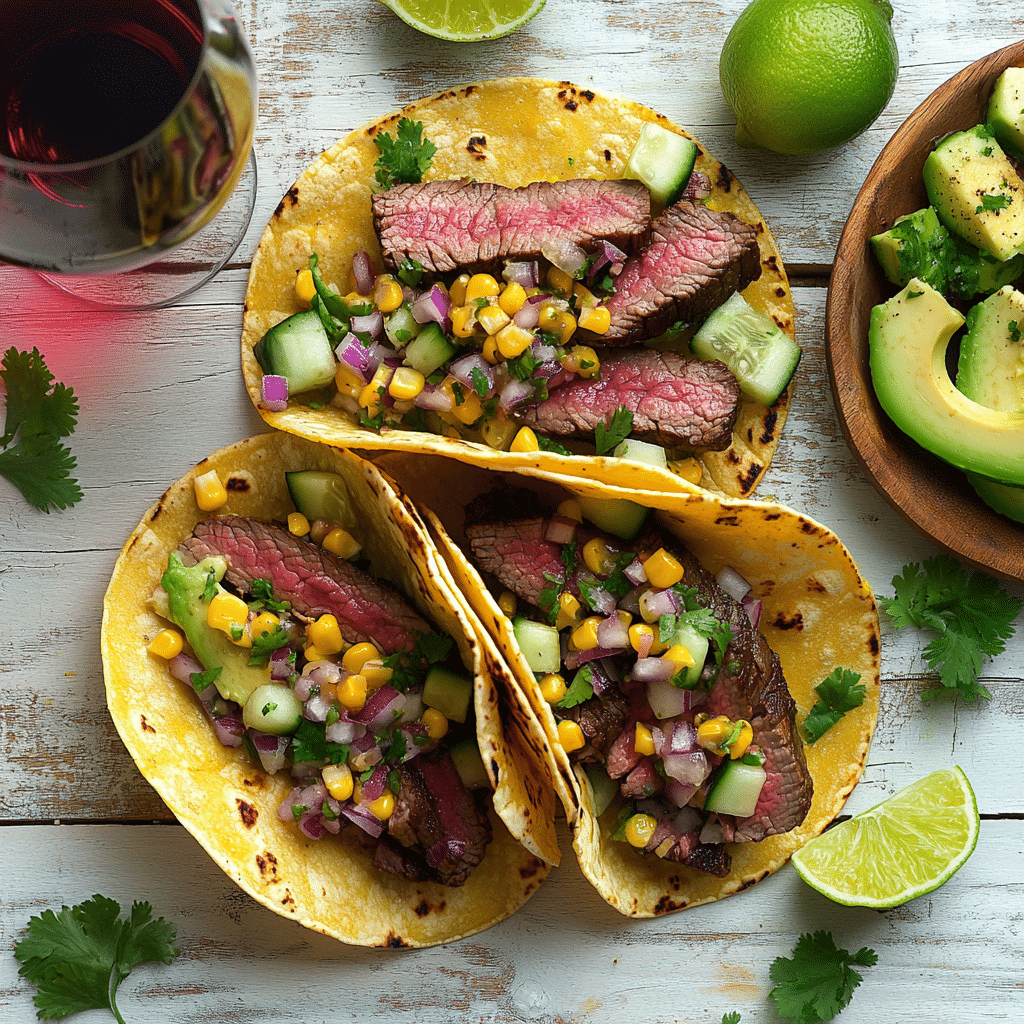 Grilled Steak Tacos