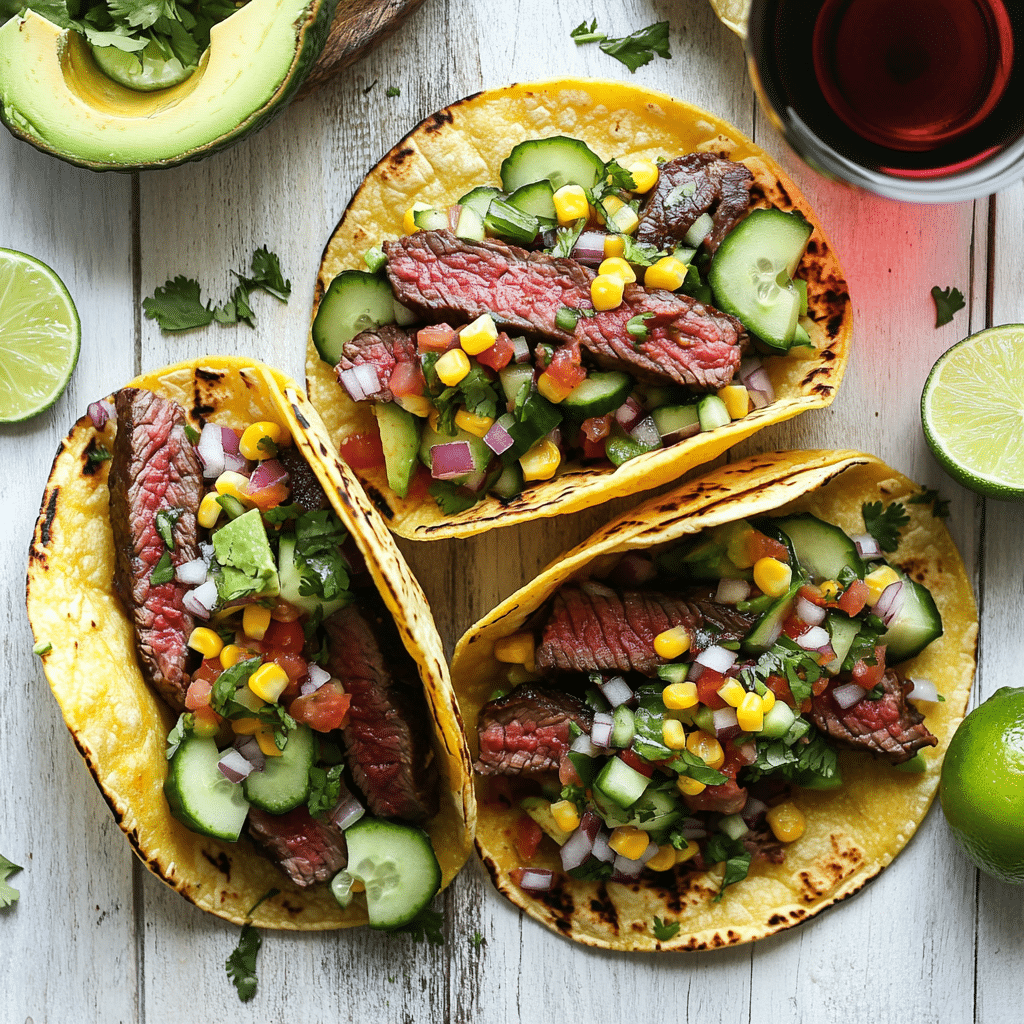 Grilled Steak Tacos